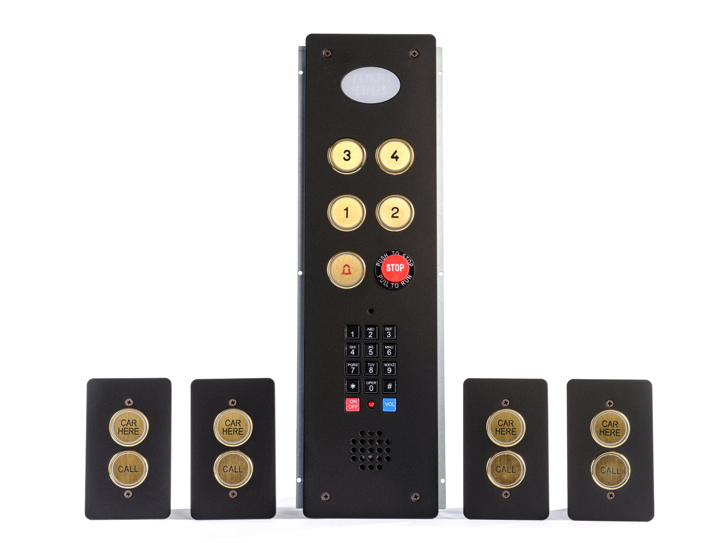 Car Operating Panels (COP) and Hall Stations | Universal Lifts